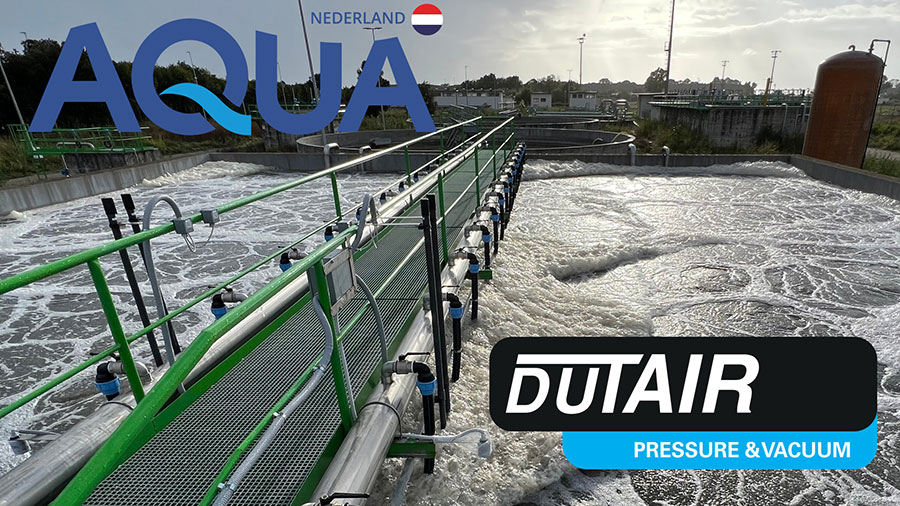 Dutair Gebläse auf der Aqua NL 2023