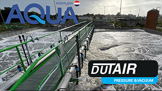 Dutair blowers at the Aqua NL 2023: 21, 22 and 23 March